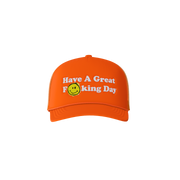 hagfday trucker hat orange