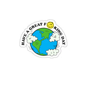 hagfday earth sticker