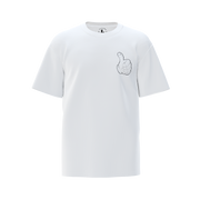 hagfday thumbs up shirt white